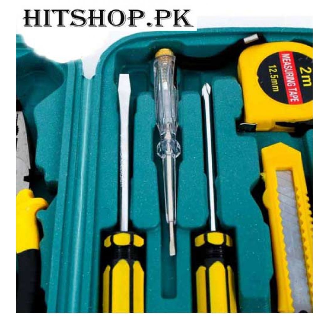 1 Multifunction 9 Pcs Household Tool Kit LC8009 in Pakistan